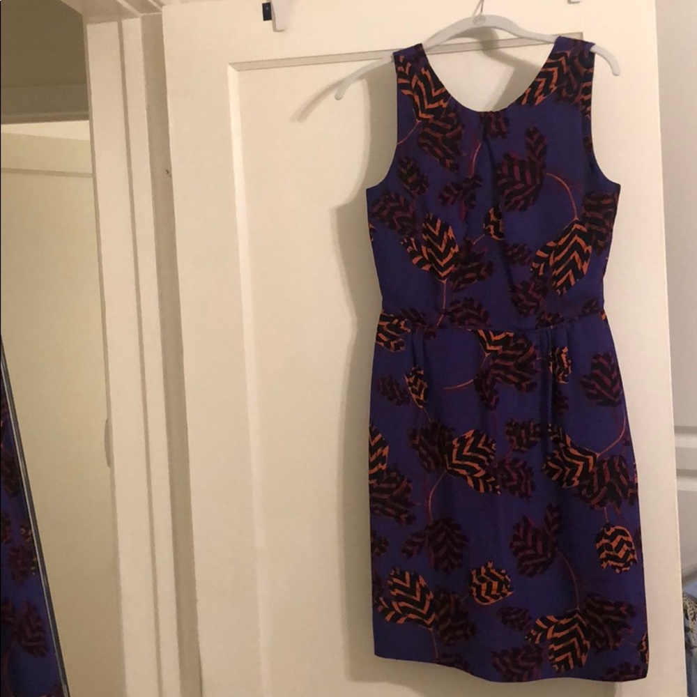 Marc by Marc Jacobs purple silk dress